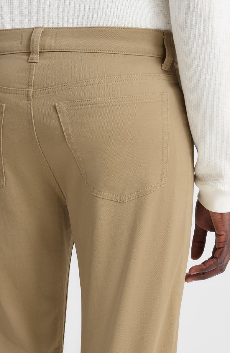 Madewell The Allday 1991 Straight-Leg Pants, Alternate, color, Raw Umber