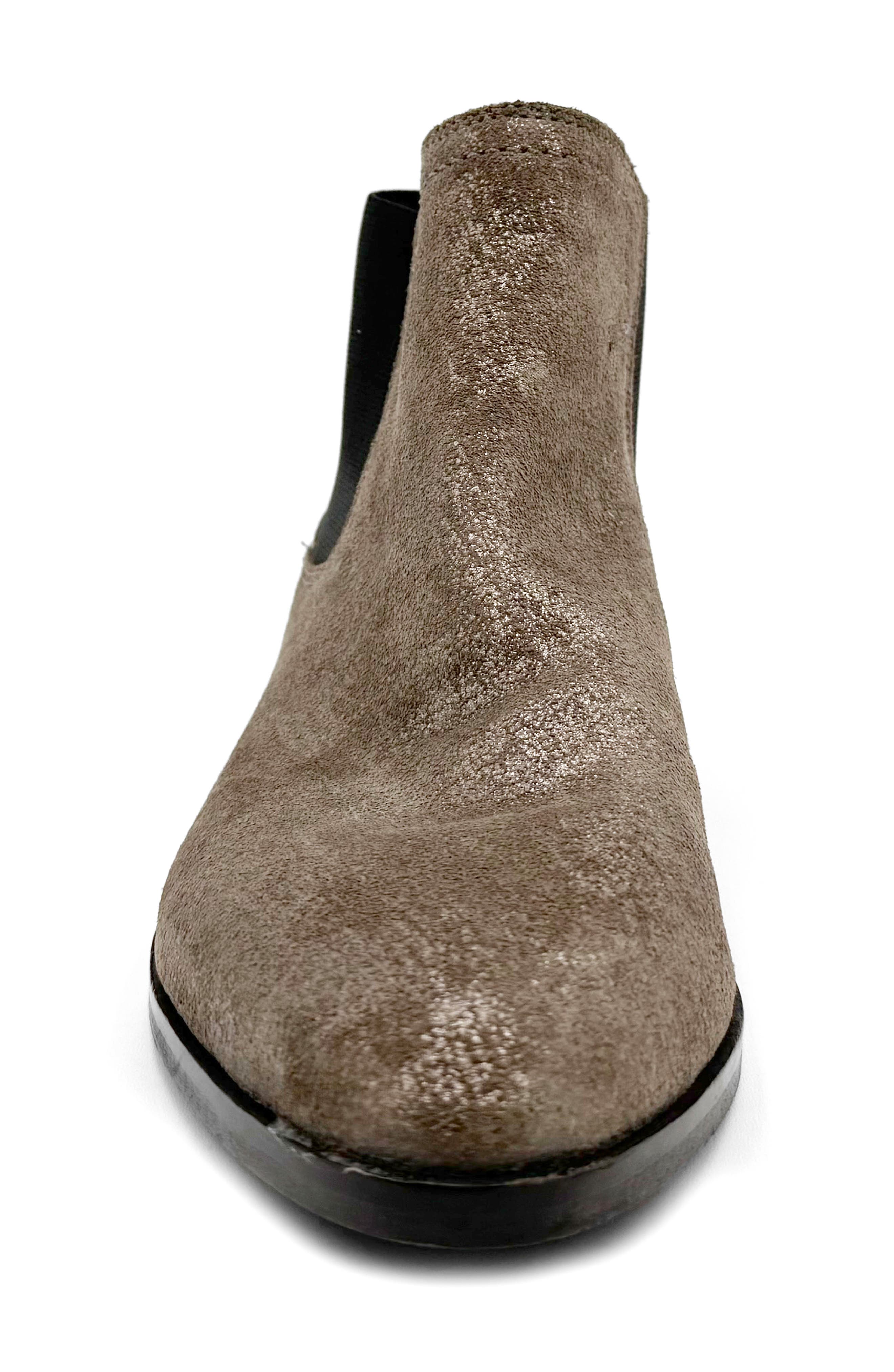 CHELSEA CREW Dapper Chelsea Boot, Alternate, color, Taupe Leather