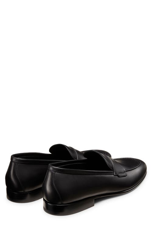 Stuart Weitzman Banks Penny Loafer In Black