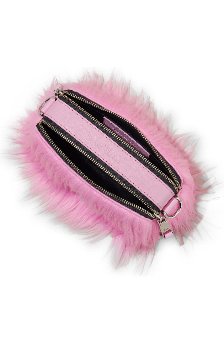 Marc Jacobs Snapshot Faux Fur Crossbody Bag, Alternate, color,