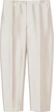 Marina Rinaldi Adito Silk & Cotton Pants