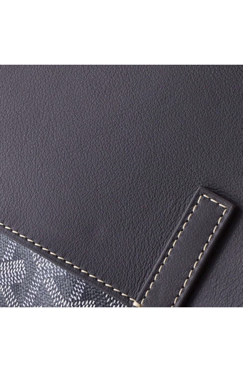 Pre-Owned Goyard Coursier Messenger Bag Coated Canvas and Leather, Alternate, color, Gray