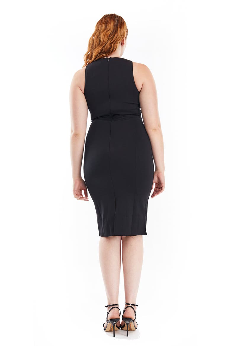 Dina dress, Alternate, color, Black