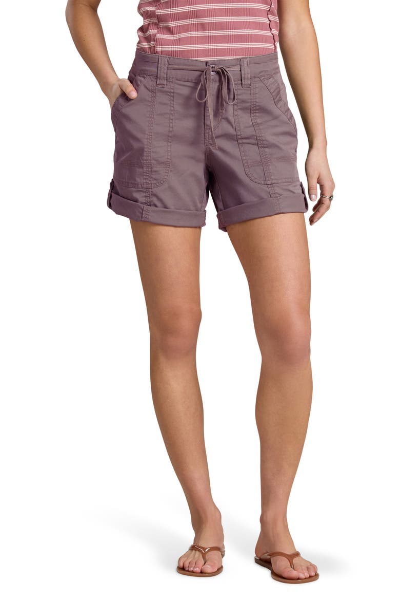Marty Roll Up Shorts, Main, color, SOFT PLUM