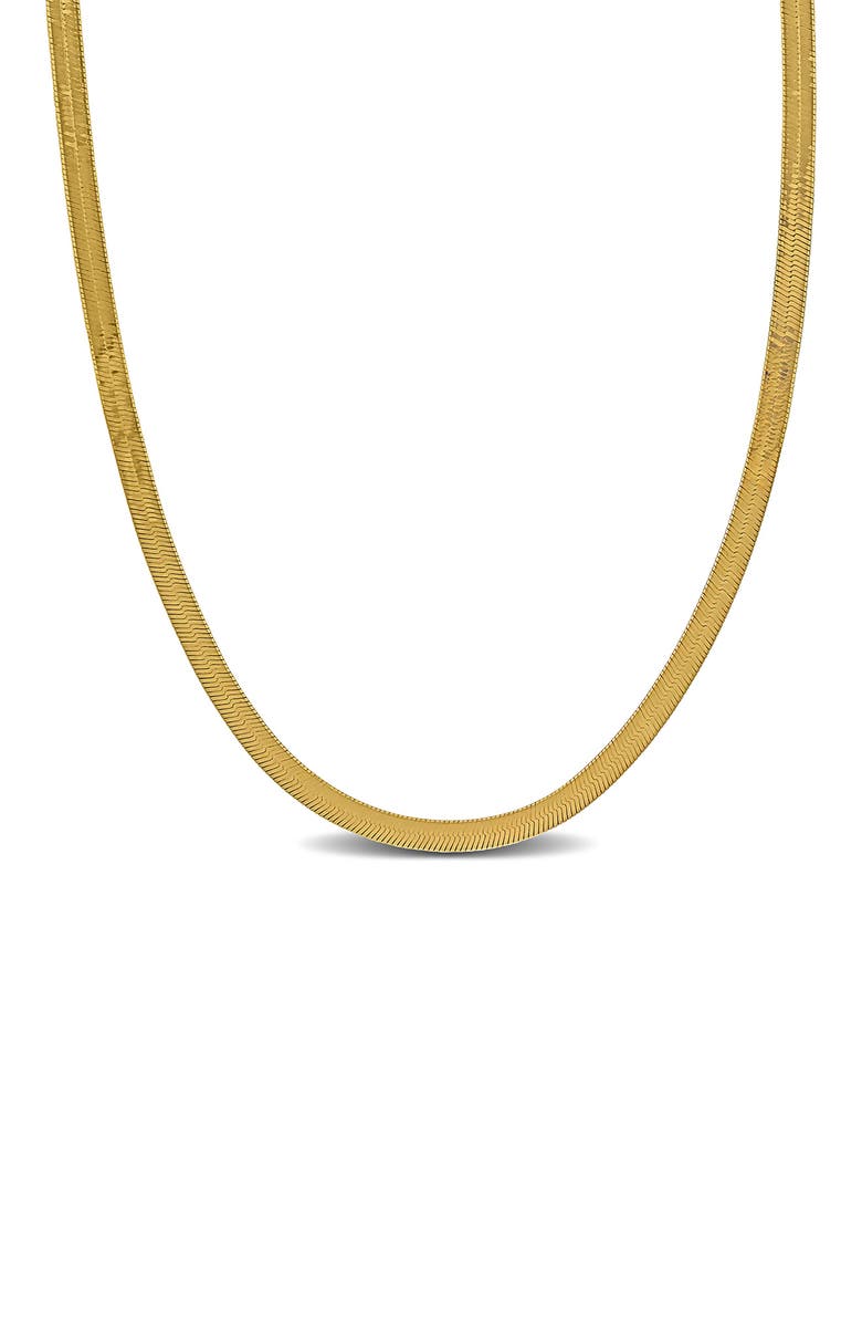 DELMAR Herringbone Chain Necklace, 3.3mm, Main, color,