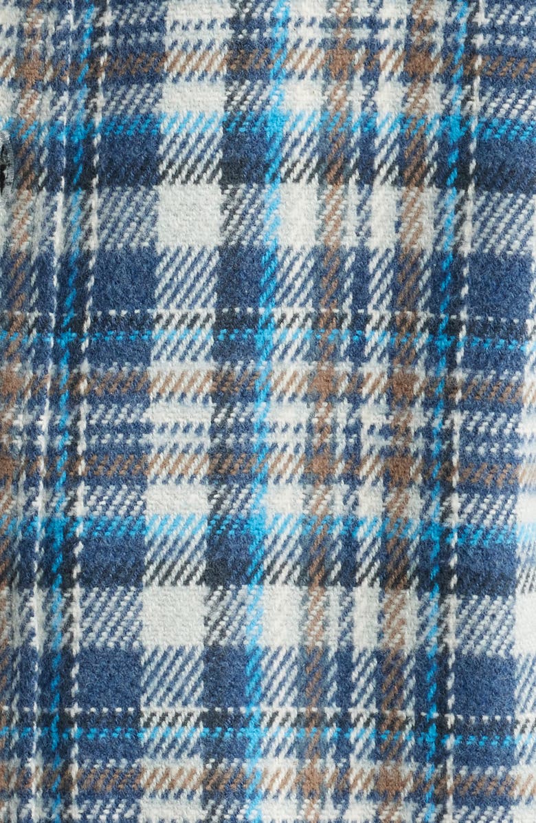 johnnie-O Opry Plaid Brushed Twill Shirt Jacket, Alternate, color, 