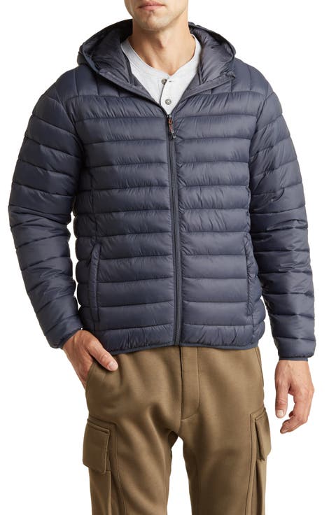 PrimaLoft Hooded Packable Quilted Jacket