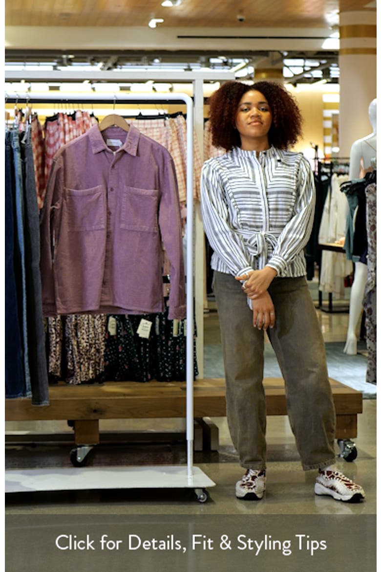 Regular Fit Corduroy Button-Up Shirt video