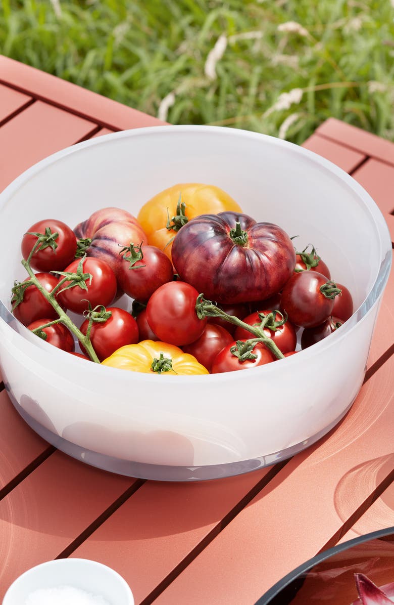 LSA Collective Glass Bowl, Alternate, color, White