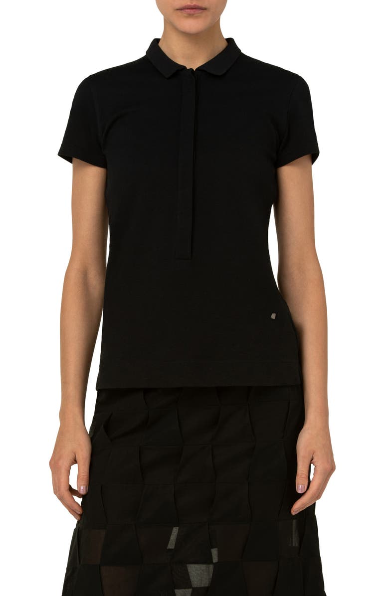 Akris Cotton Polo, Main, color,