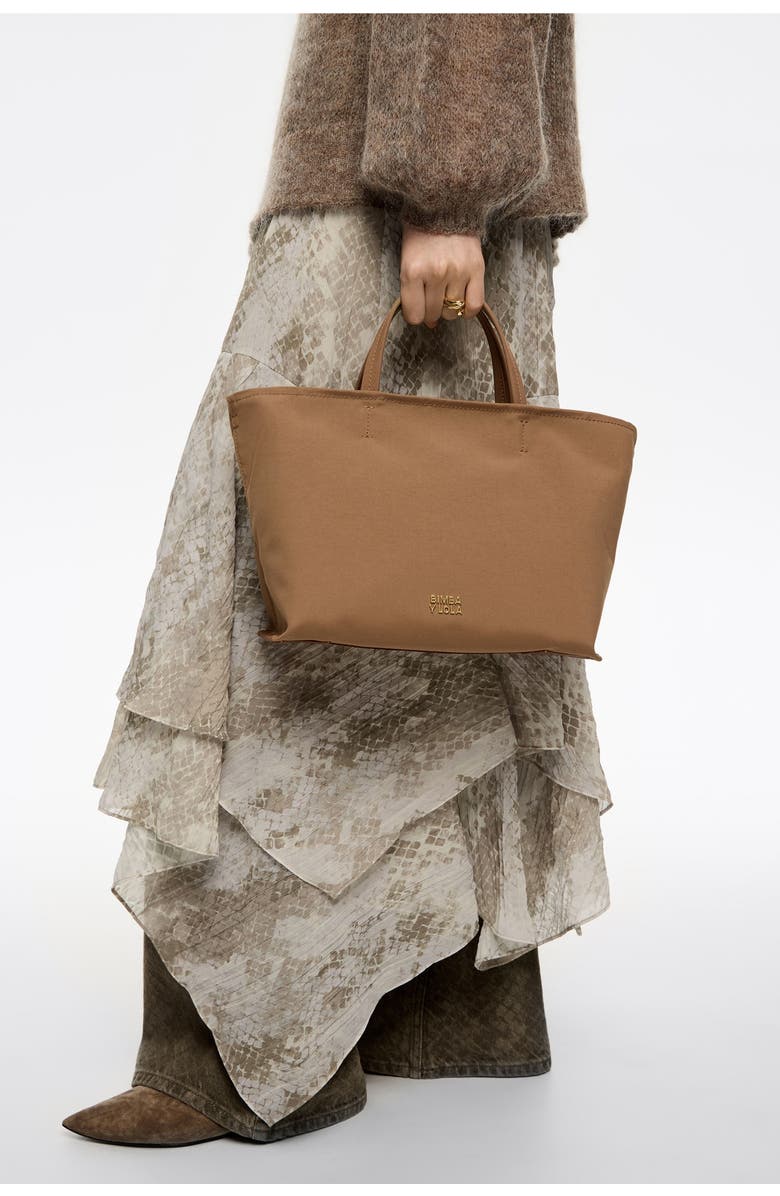 Bimba y Lola Small Nylon Chihuahua Shopper Bag, Alternate, color, Cinnamon