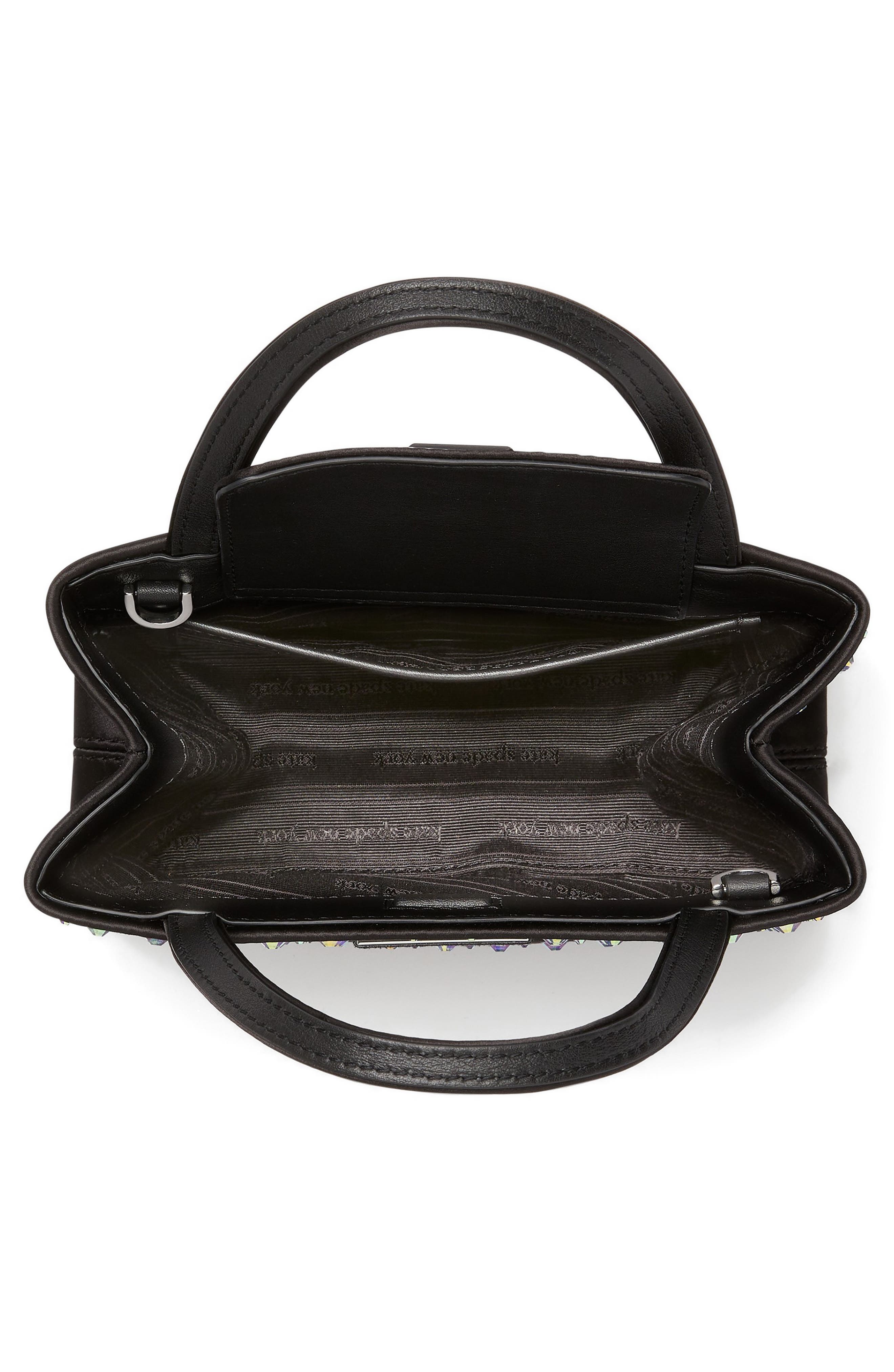 Kate Spade New York sam icon crystal embellished crossbody bag, Alternate, color, 