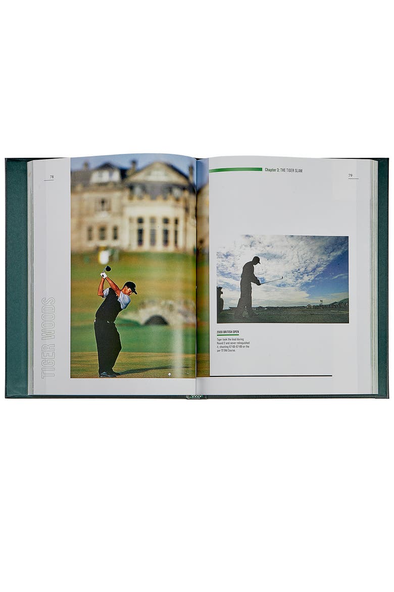 Tiger Woods Celebrating 25 Years on the PGA Tour Leather Edition, Alternate, color, Green