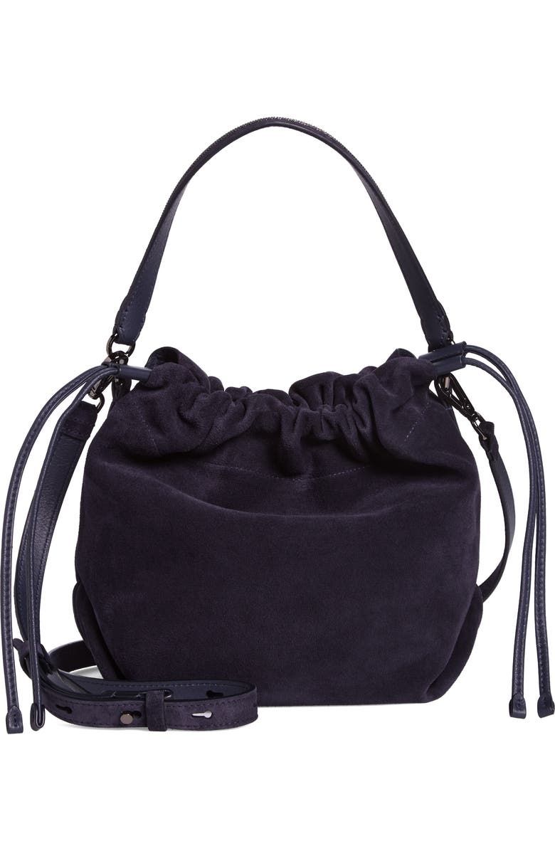 Brunello Cucinelli Suede Bucket Bag, Main, color,