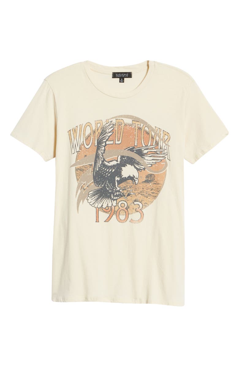 La La Land Creative Co . World Tour Graphic Tee, Alternate, color, 