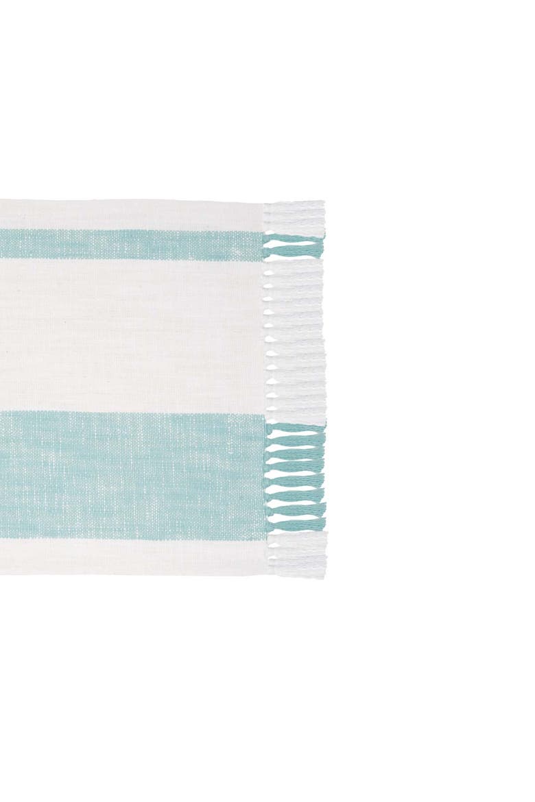 Morgan Placemats Set of 4 Collection, Alternate, color, Teal