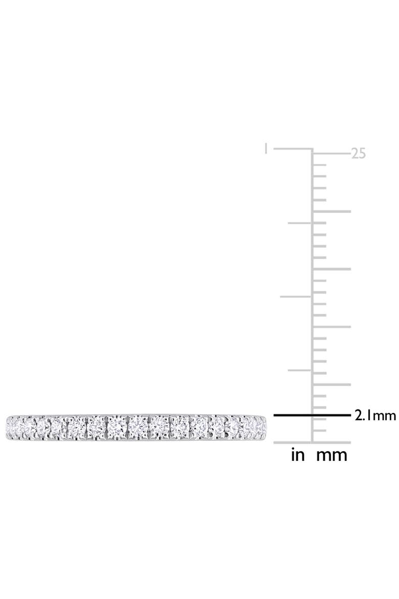 1/3 CTW Lab Grown Diamond Anniversary Band 14k, Alternate, color, White Gold