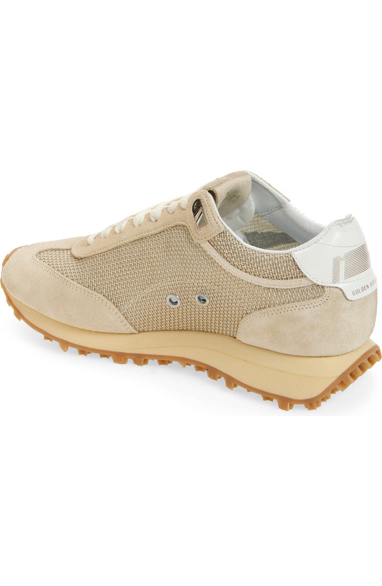 Golden Goose Marathon Running Sneaker, Alternate, color, Beige/ Black