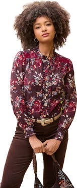 Joe Browns Sheer Button Front Blouse