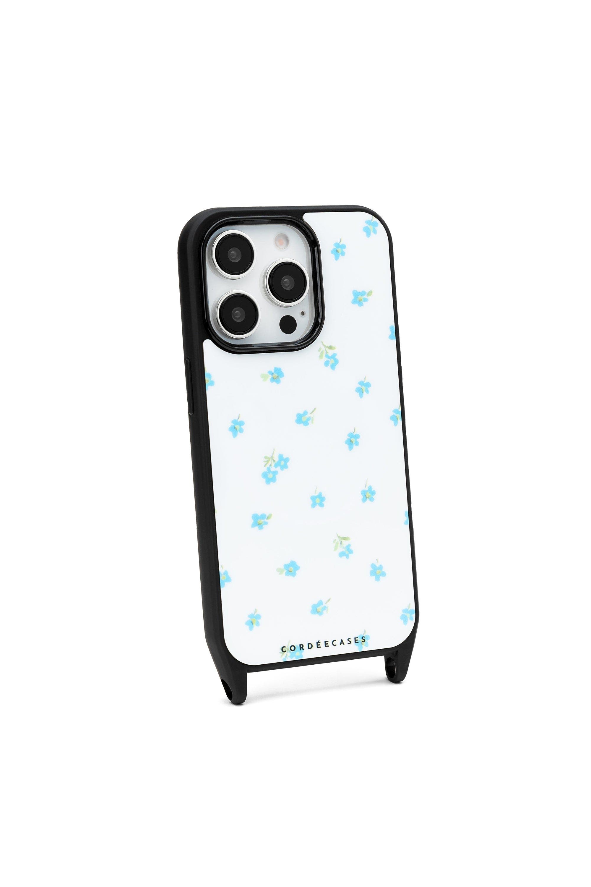 Floral Powder Blue
