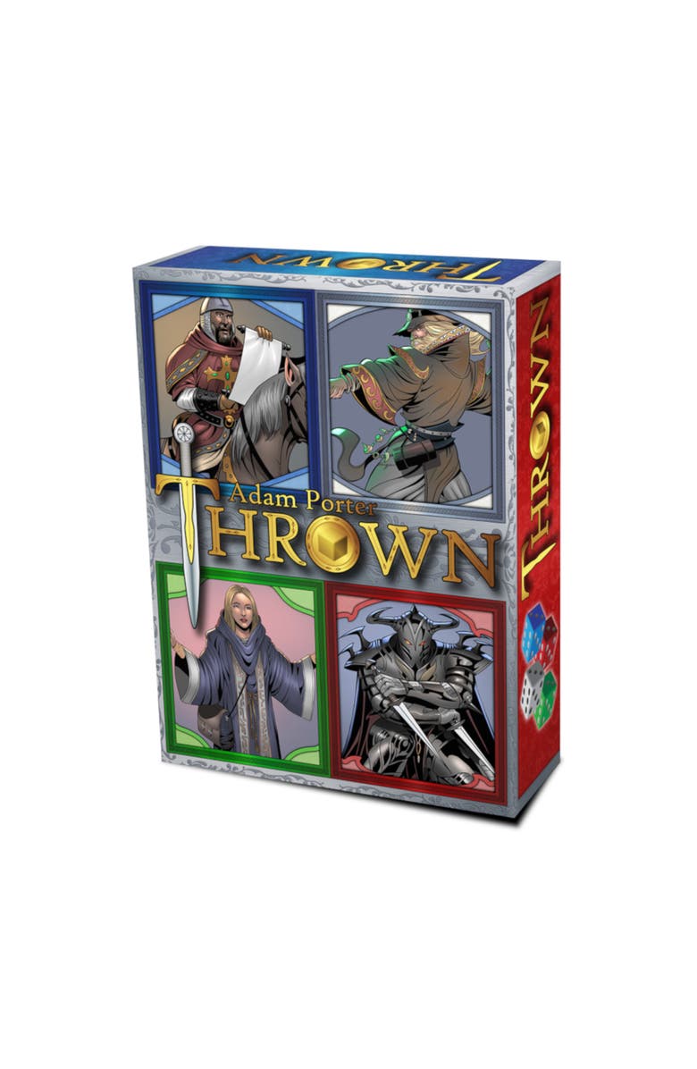 WizKids Games Thrown Tricktaking Game, Strategy Games, Kids Ages 12+, Main, color, Multicolored