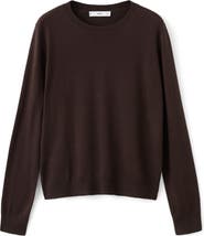 MANGO Fine Knit Crewneck Sweater
