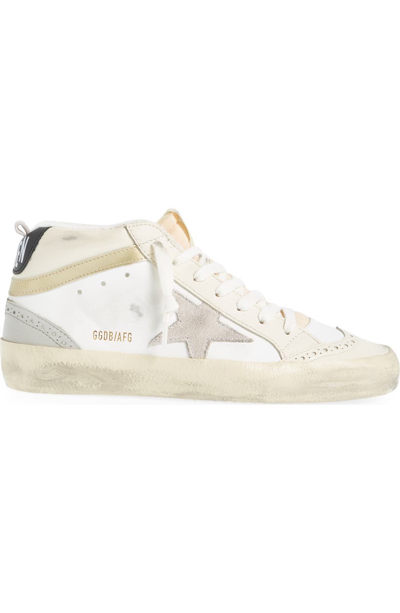 Golden Goose Mid Star Sneaker, Alternate, color,