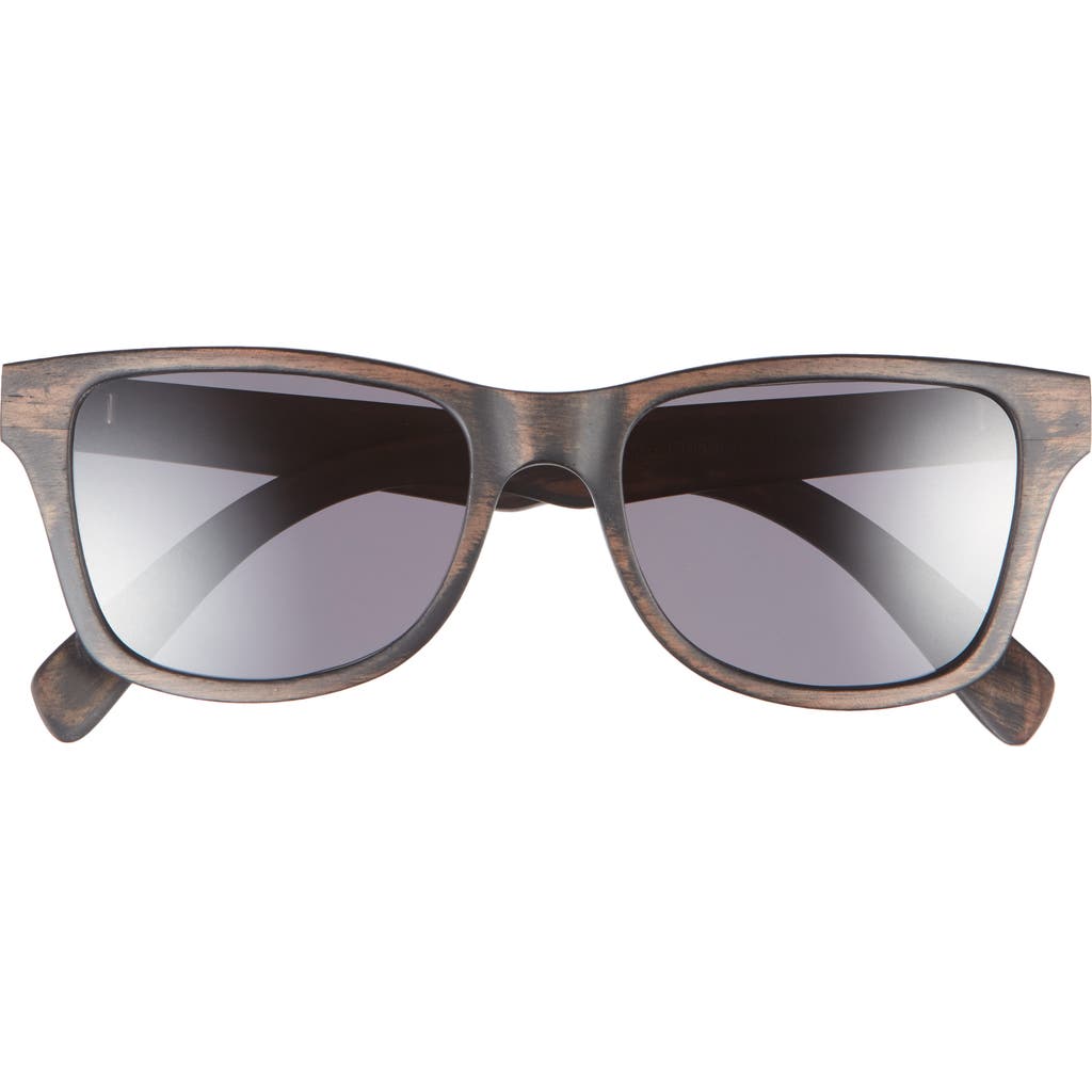 SHWOOD SHWOOD 'CANBY' 54MM ACETATE & WOOD SUNGLASSES