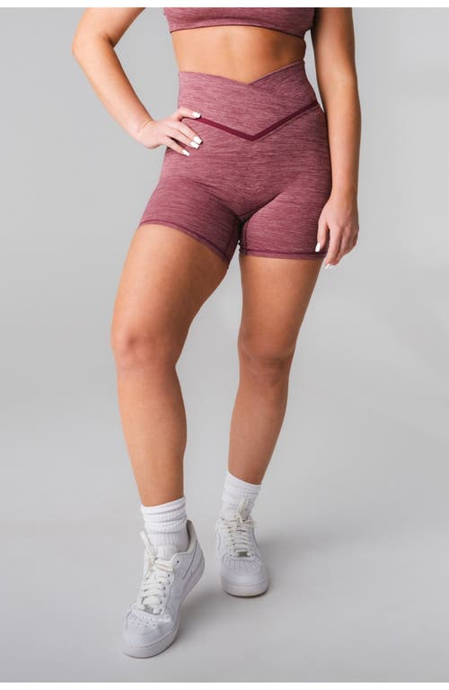Vitality Daydream V Volley Short In Blackberry Rose