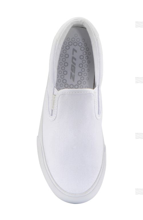 Lugz Clipper Slip-on Sneaker In White