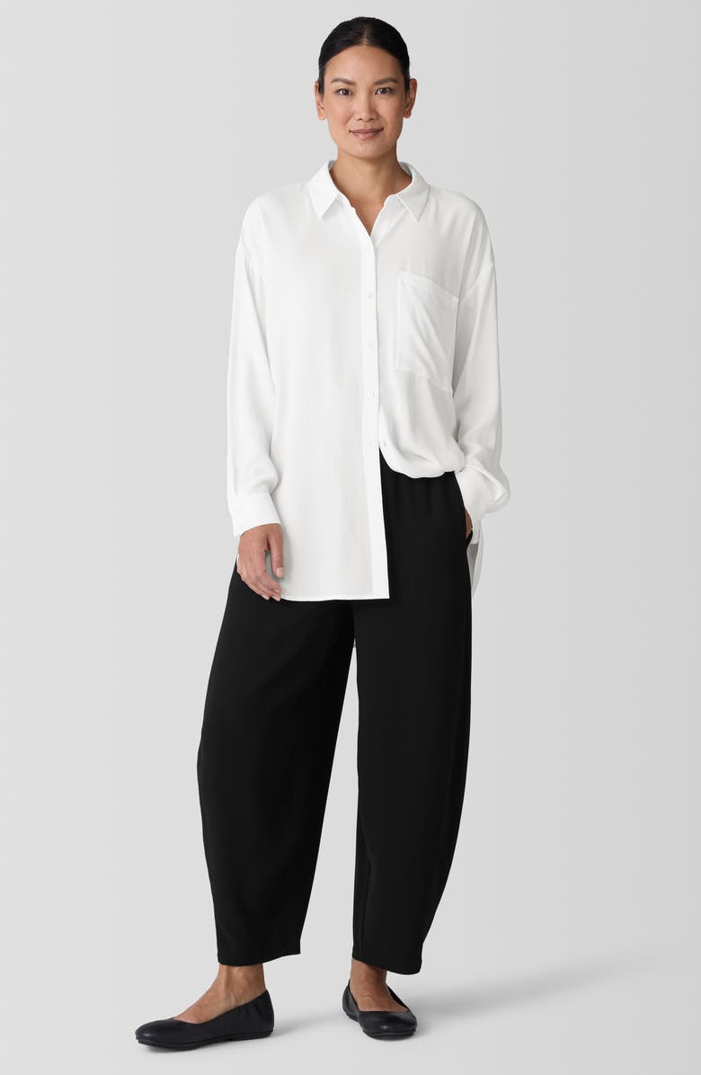 Eileen Fisher Silk Lantern Ankle Pants, Alternate, color, 
