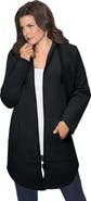 Roaman's Fleece Zip Hoodie Sweatshirt