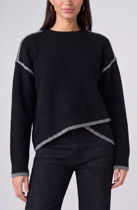 Tipped Tulip Hem Sweater