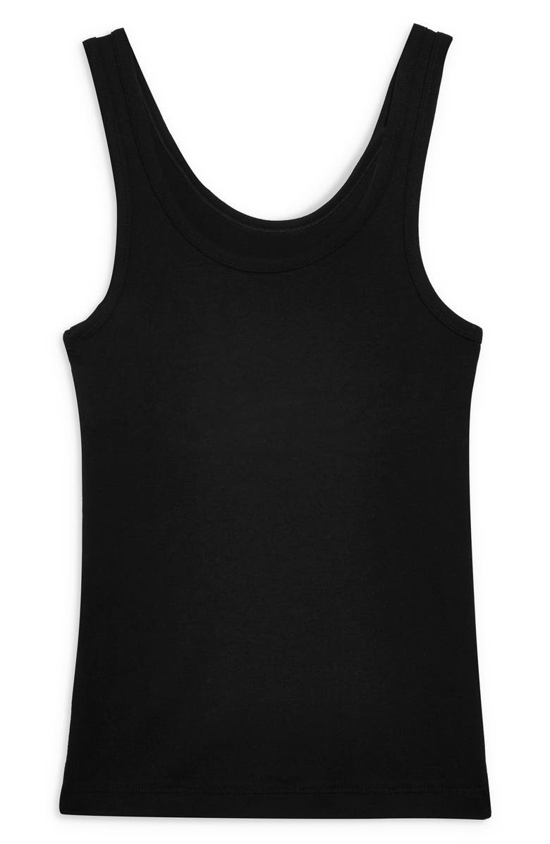 Topshop Lena Slim Tank Top, Alternate, color, 