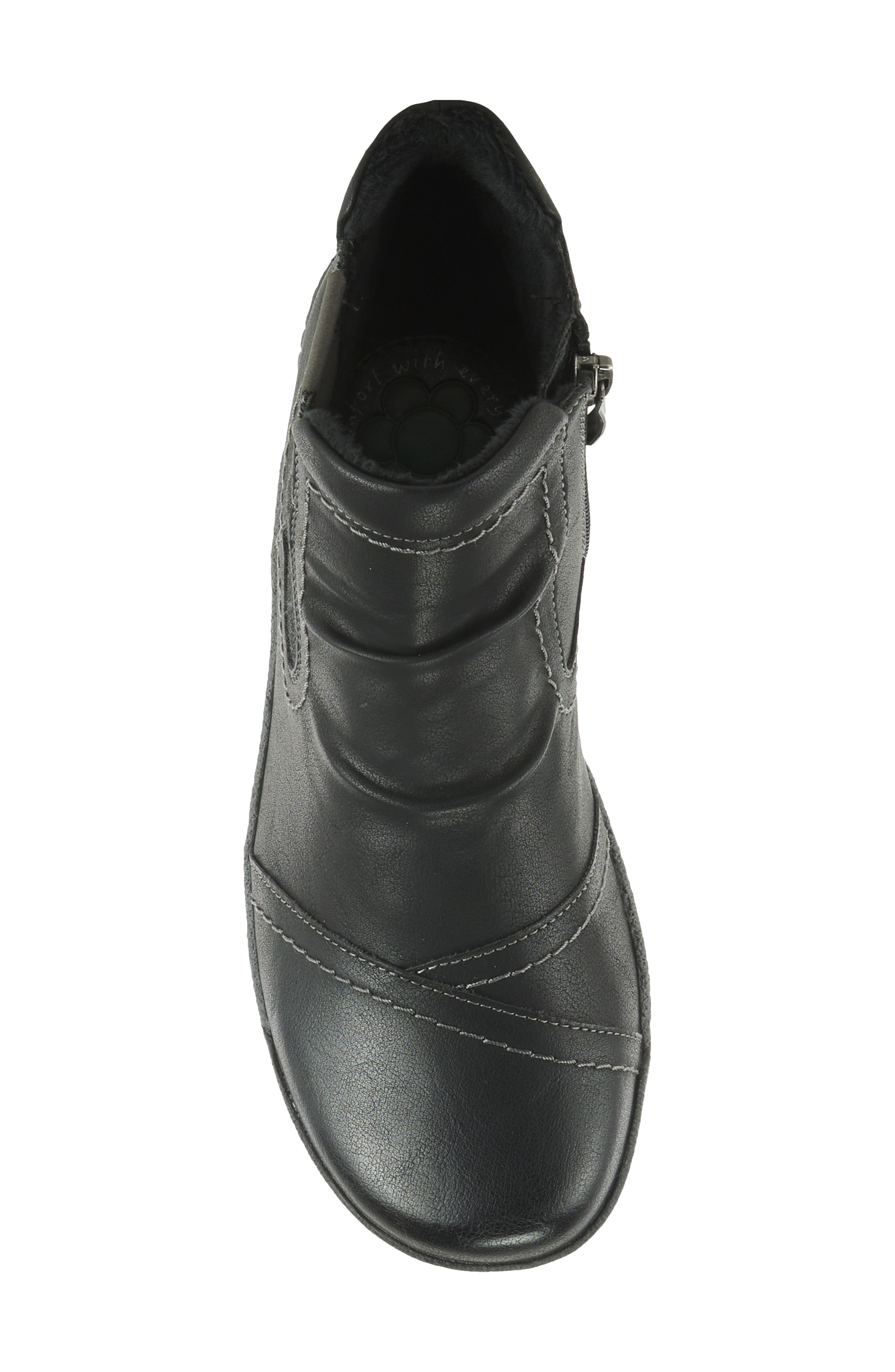 Spring Step Atella Water Resistant Bootie, Alternate, color, Black