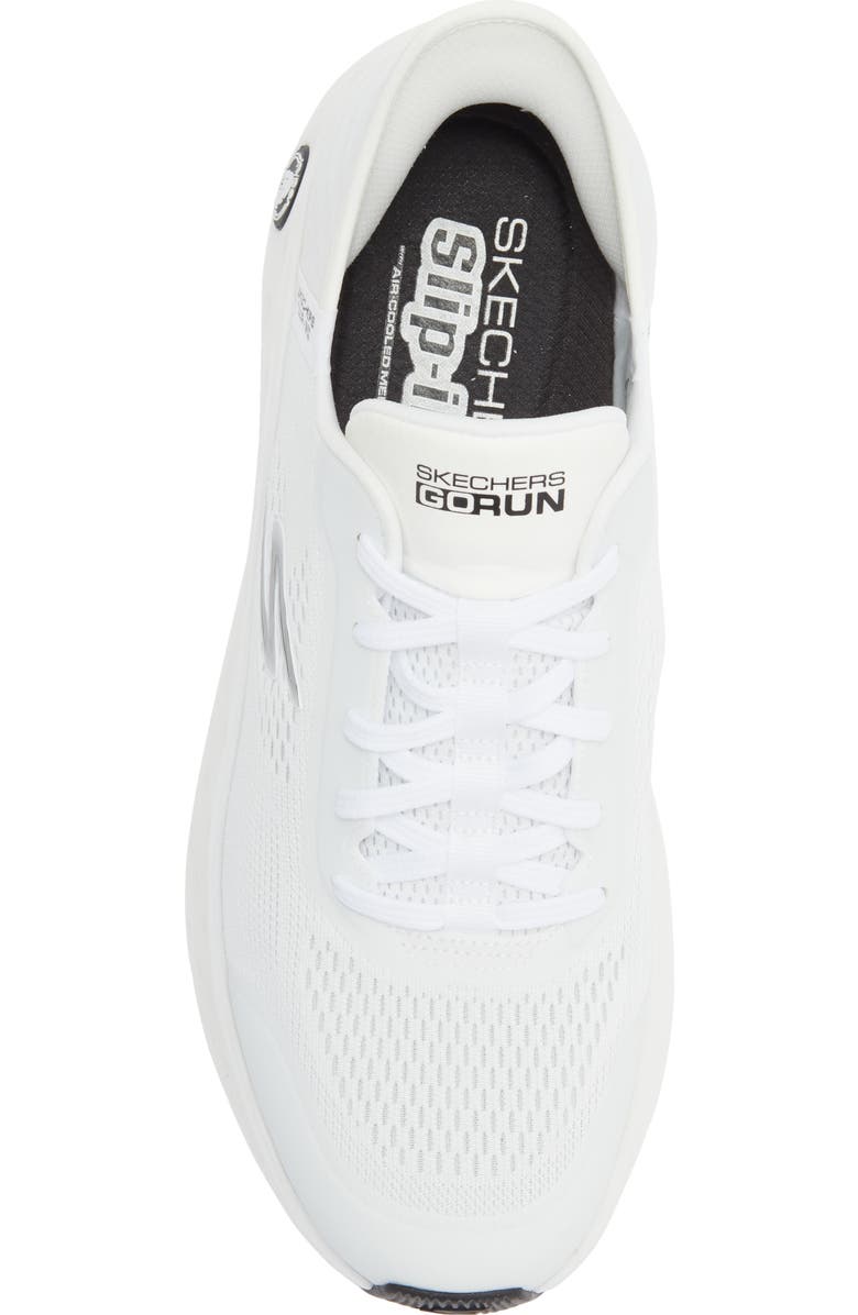 SKECHERS Max Cushion Slip-Ins Sneaker, Alternate, color, White/ Black