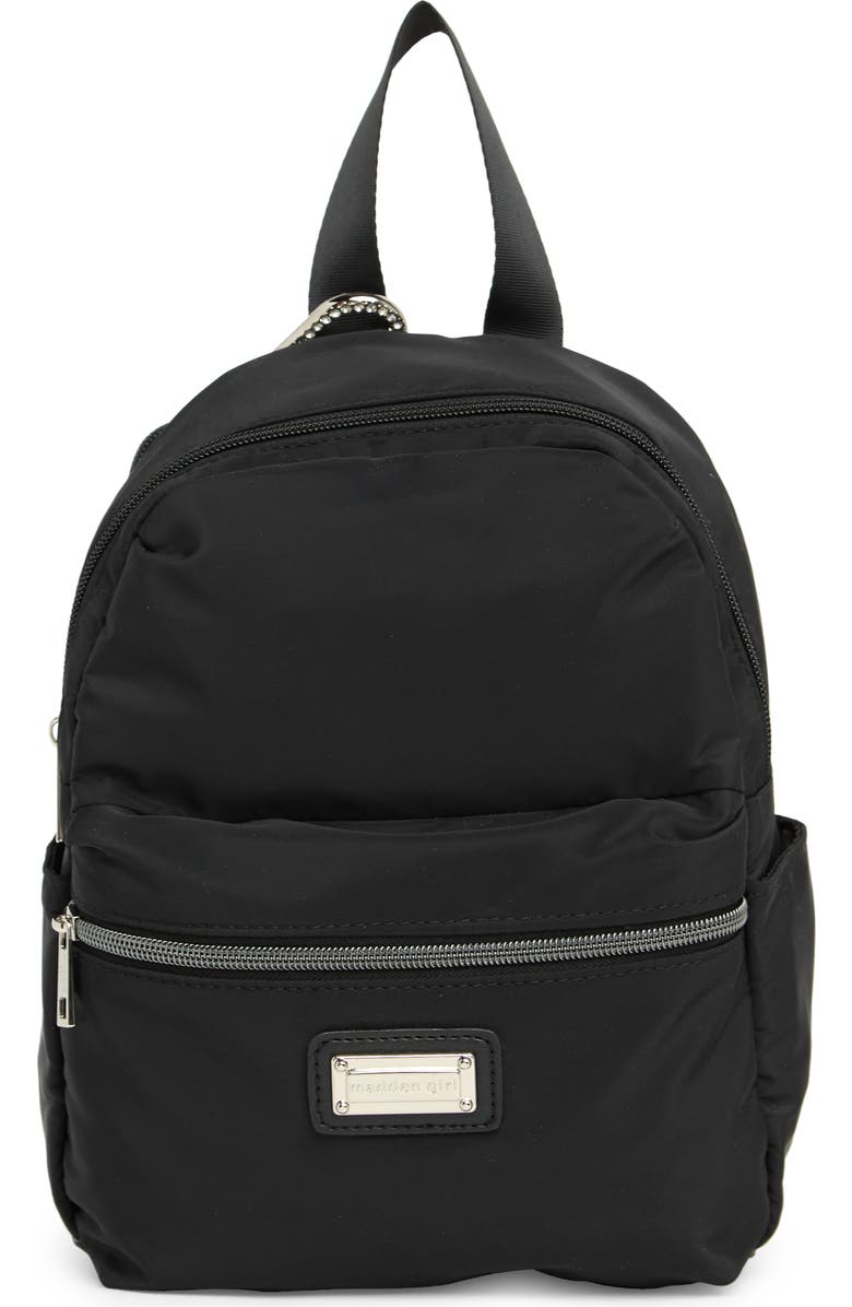 Madden Girl Nylon Mini Dome Backpack with Pouch, Main, color,