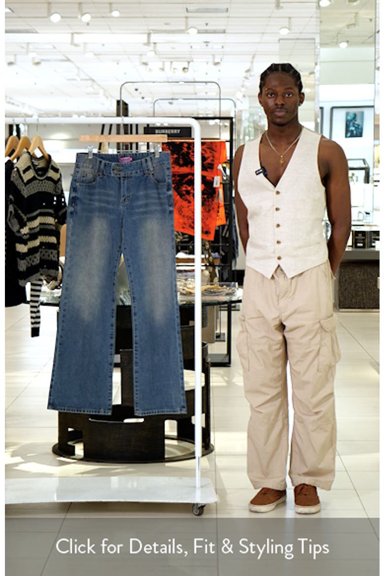 Jesi Low Rise Wide Leg Jeans video