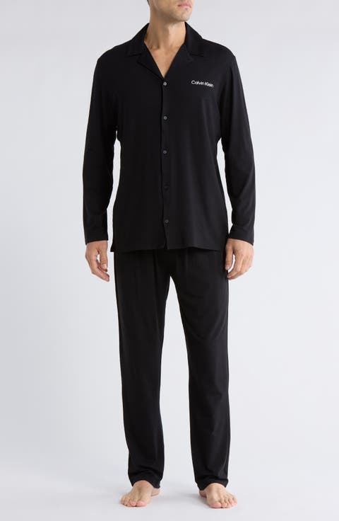 Collared Logo Pajamas