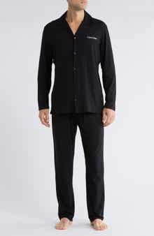 Calvin Klein Collared Logo Pajamas