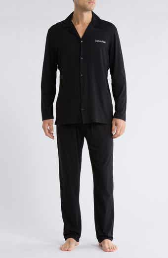 Calvin Klein Collared Logo Pajamas