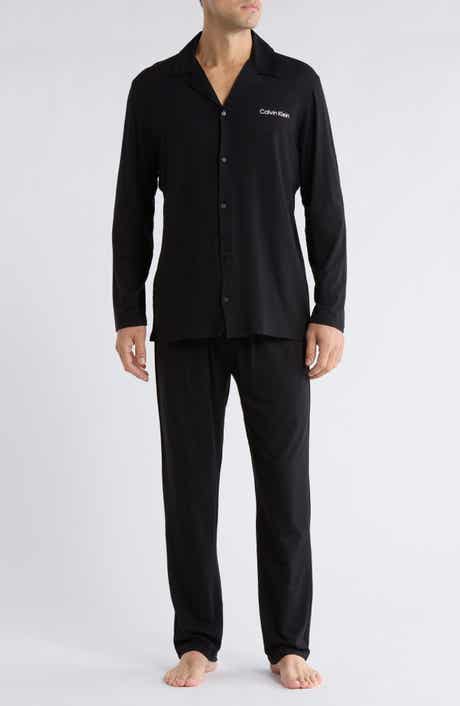 Calvin Klein Collared Logo Pajamas