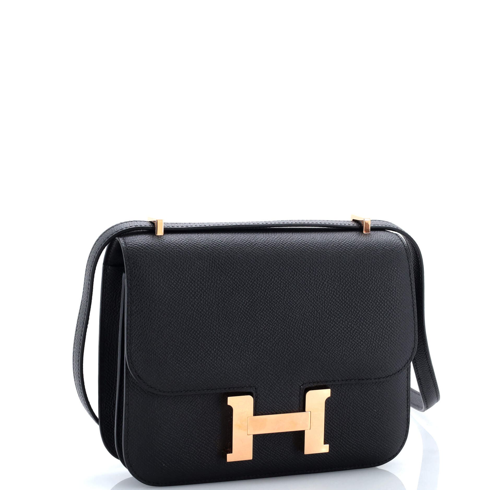 Pre-Owned Hermes Constance NM Bag Epsom 18, Alternate, color, Noir