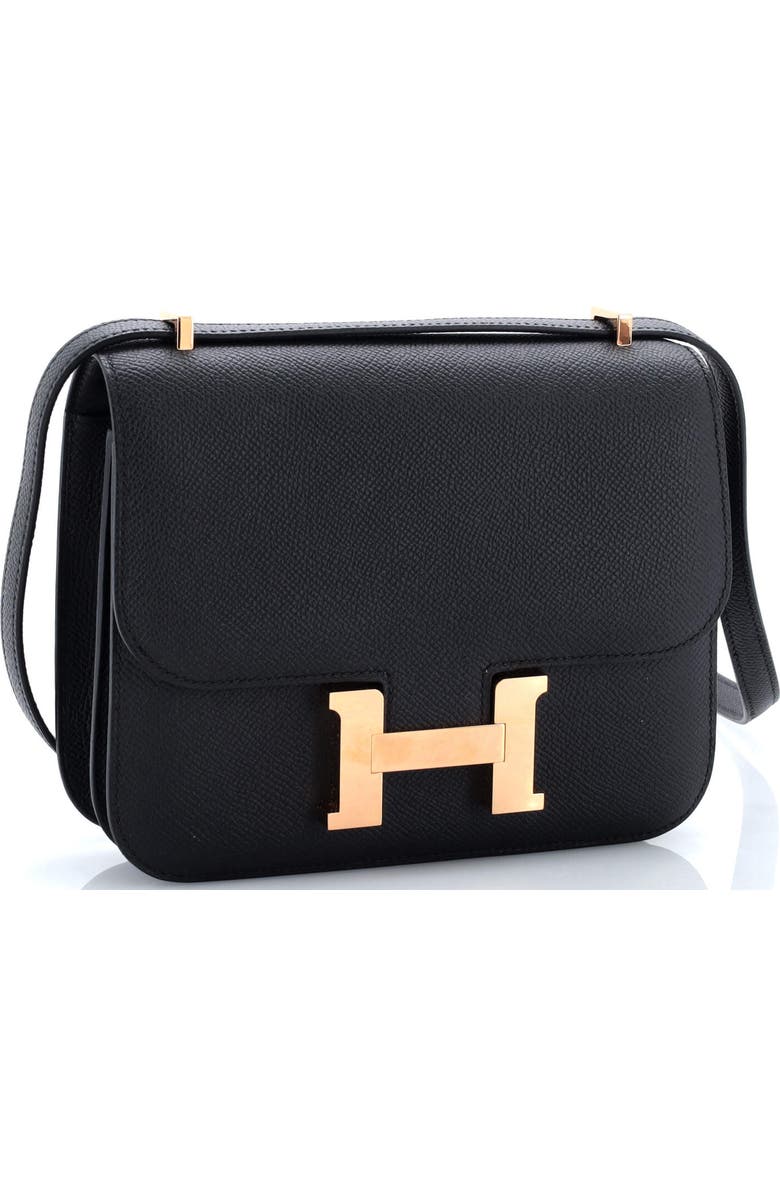 Pre-Owned Hermes Constance NM Bag Epsom 18, Alternate, color, Noir
