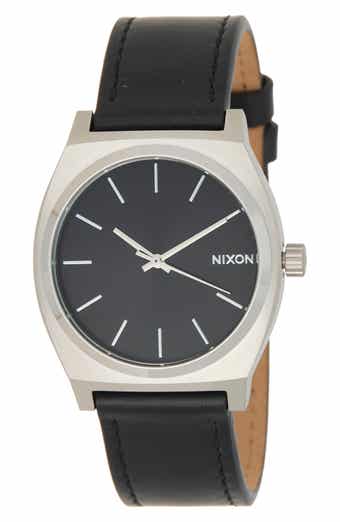 Time Teller Leather Strap Watch