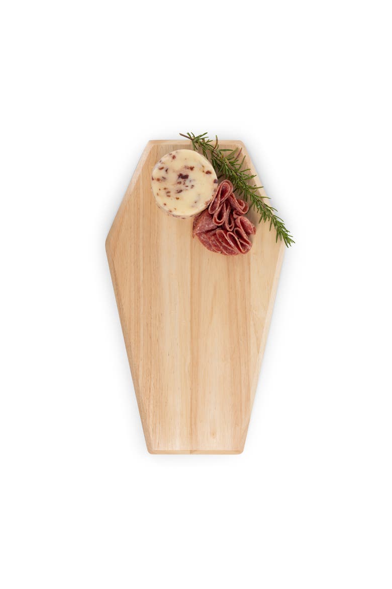 Coffin Serving Board, Alternate, color, Parawood
