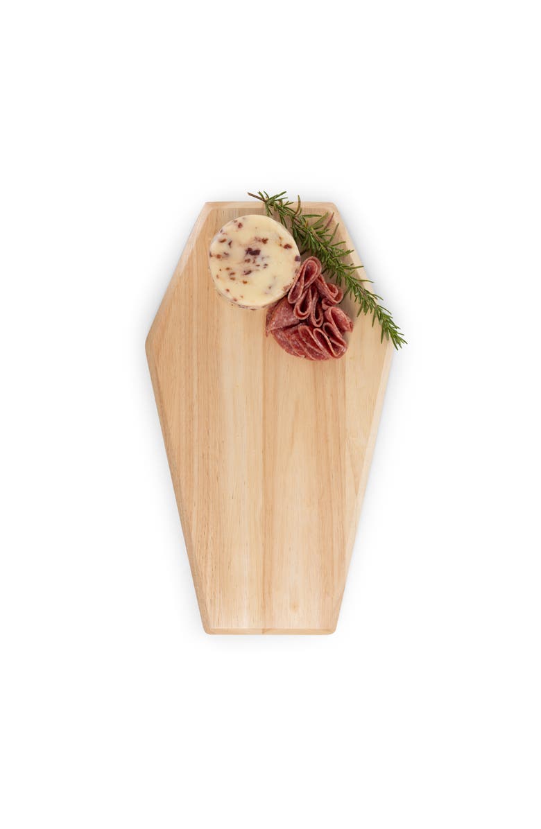 Toscana Coffin Serving Board, Alternate, color, Parawood