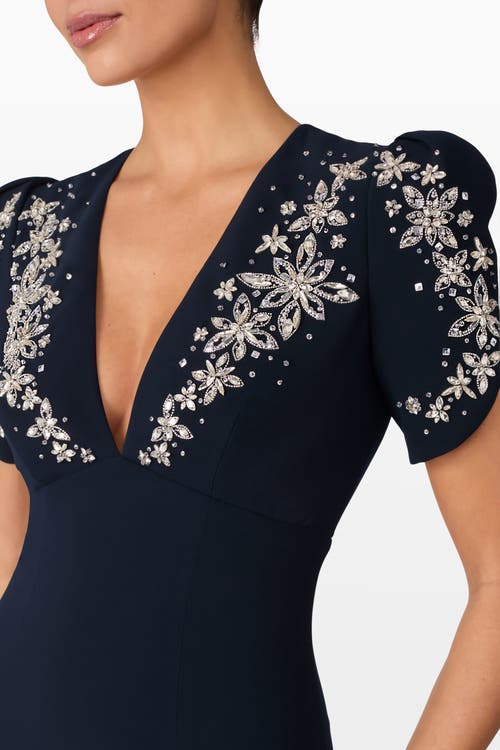 Jenny Packham Rosina Cocktail Dress In Multi