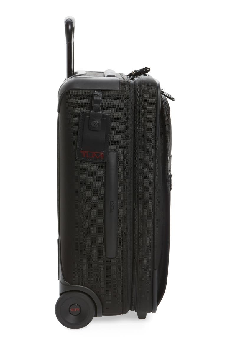 Alpha 2 22-Inch International Carry-On, Alternate, color, BLACK