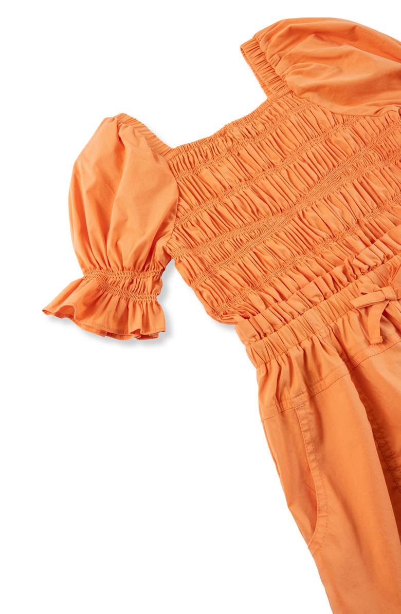 Habitual Kids Kids' Smocked Paperbag Waist Romper, Alternate, color,